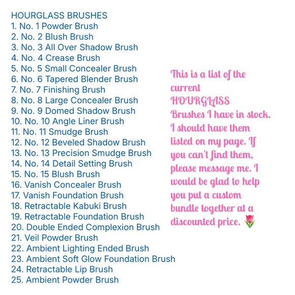 Hourglass 10pc. Makeup Brush Set | ~NEW~  No Nox - Picture 2 of 2